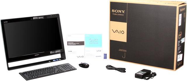 Alt view image 8 of 8 - Sony Desktop PC VAIO J Series VPCJ116FX/B Intel Core i3-350M 4GB DDR3 500GB HDD 21.5" Touchscreen Windows 7 Home Premium 64-bit