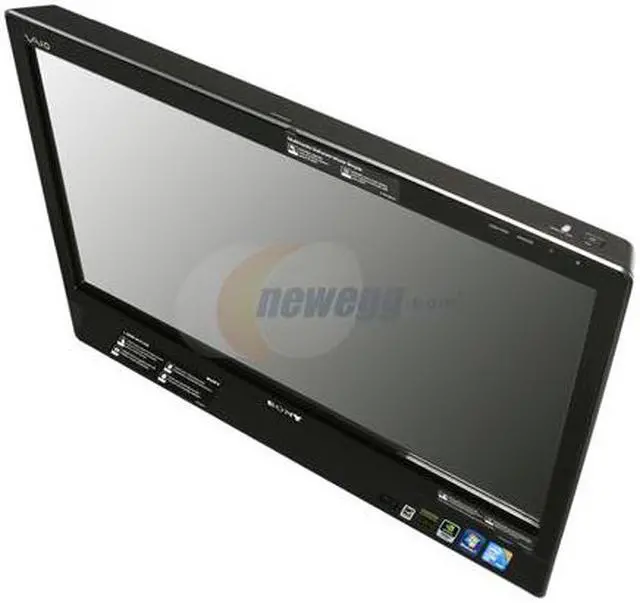 Alt view image 6 of 7 - Sony Desktop PC VAIO L Series VPCL135FX/B Intel Core 2 Quad Q8400S 6GB 500GB HDD 24" Touchscreen Windows 7 Home Premium 64-bit