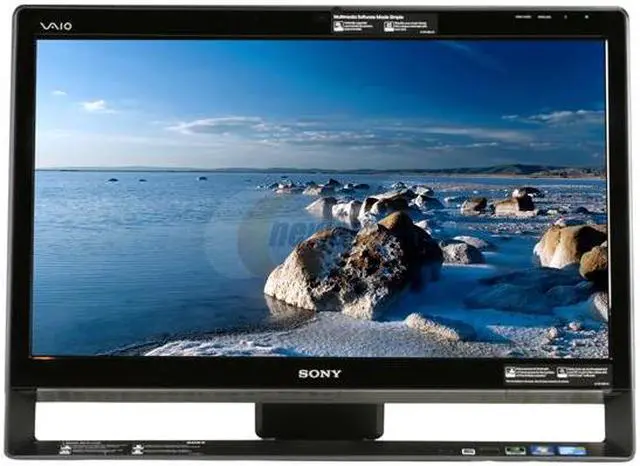 Alt view image 2 of 6 - Sony All-in-One PC VAIO L Series VPCL138FX/B Intel Core 2 Quad Q8400S 8GB DDR2 2TB HDD 24" Touchscreen Windows 7 Home Premium 64-bit