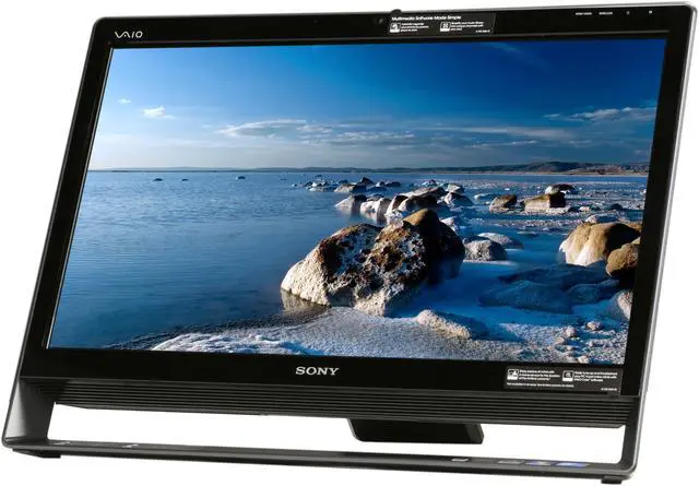 Alt view image 3 of 6 - Sony All-in-One PC VAIO L Series VPCL138FX/B Intel Core 2 Quad Q8400S 8GB DDR2 2TB HDD 24" Touchscreen Windows 7 Home Premium 64-bit