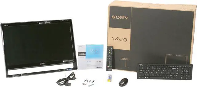 Alt view image 6 of 6 - Sony All-in-One PC VAIO L Series VPCL138FX/B Intel Core 2 Quad Q8400S 8GB DDR2 2TB HDD 24" Touchscreen Windows 7 Home Premium 64-bit