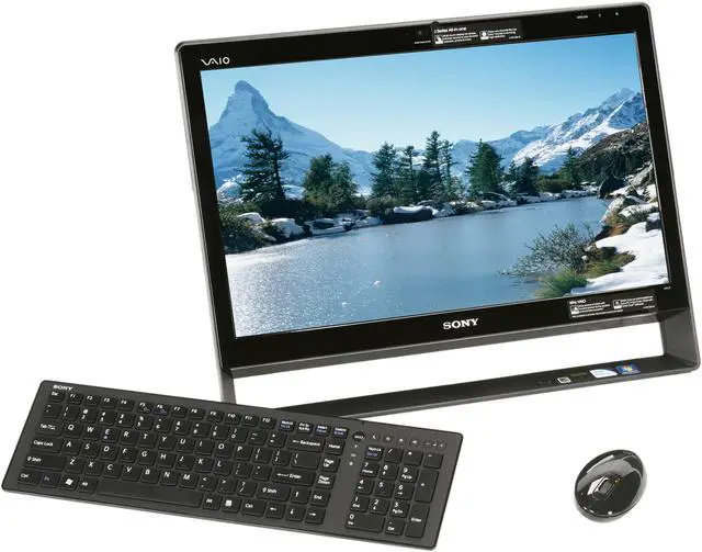 Main image of Sony All-in-One PC VAIO J Series VPCJ11AFX/B Intel Pentium P6100 4GB DDR3 500GB HDD 21.5" Touchscreen Windows 7 Home Premium 64-bit