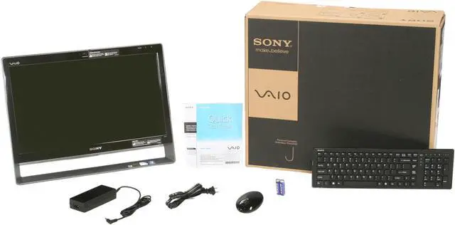 Alt view image 8 of 8 - Sony All-in-One PC VAIO J Series VPCJ11AFX/B Intel Pentium P6100 4GB DDR3 500GB HDD 21.5" Touchscreen Windows 7 Home Premium 64-bit