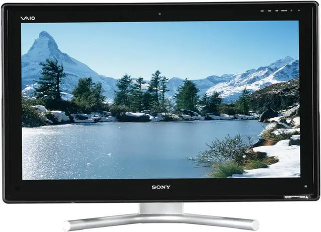 Alt view image 2 of 7 - Sony Desktop PC VAIO L Series VPCL212FX/B Intel Core i5-2410M 4GB DDR3 1TB HDD 24" Touchscreen Windows 7 Home Premium 64-bit