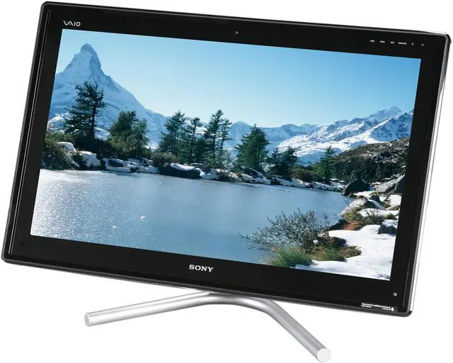 Alt view image 3 of 7 - Sony Desktop PC VAIO L Series VPCL212FX/B Intel Core i5-2410M 4GB DDR3 1TB HDD 24" Touchscreen Windows 7 Home Premium 64-bit