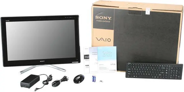 Alt view image 7 of 7 - Sony Desktop PC VAIO L Series VPCL212FX/B Intel Core i5-2410M 4GB DDR3 1TB HDD 24" Touchscreen Windows 7 Home Premium 64-bit