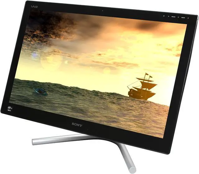 Alt view image 3 of 8 - Sony All-in-One PC VAIO L Series SVL24145CXB Intel Core i5-3230M 8GB DDR3 2TB HDD 24" Touchscreen Windows 8 64-Bit