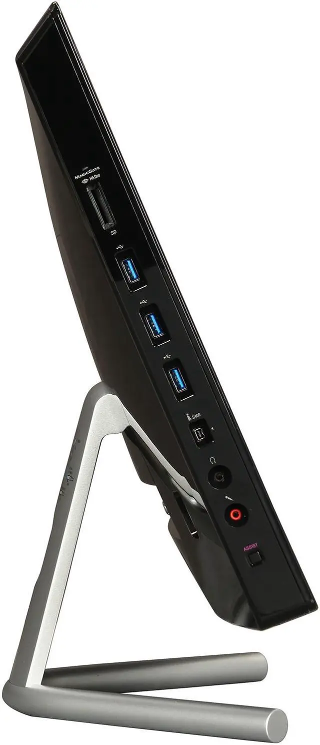 Alt view image 4 of 8 - Sony All-in-One PC VAIO L Series SVL24147CXB Intel Core i7-3630QM 8GB DDR3 2TB HDD 24" Touchscreen Windows 8 64-Bit