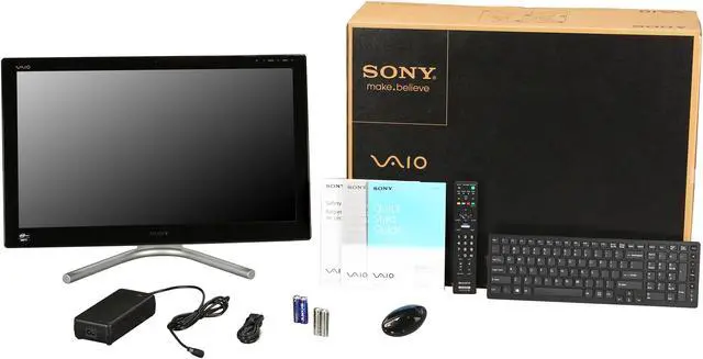 Alt view image 8 of 8 - Sony All-in-One PC VAIO L Series SVL24147CXB Intel Core i7-3630QM 8GB DDR3 2TB HDD 24" Touchscreen Windows 8 64-Bit