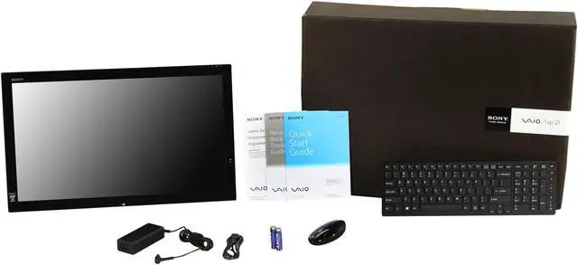 Alt view image 8 of 8 - Sony Desktop PC VAIO SVT21217CXB Intel Core i7-4500U 8GB DDR3 1TB with 8GB Hybrid HDD 21.5" Touchscreen Windows 8 64-bit