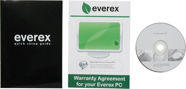 Alt view image 10 of 11 - EVEREX Desktop PC gPC mini ET2400 Intel Core Duo T2450 2GB DDR2 160GB HDD Intel GMA 950 Windows Vista Home Premium