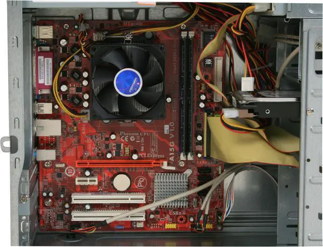 Alt view image 10 of 17 - EVEREX Desktop PC gPC3 AMD Sempron LE-1150 1GB DDR2 80GB HDD NVIDIA GeForce 6100 Ubuntu 8.04