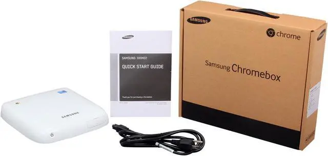 Alt view image 6 of 6 - Samsung Chromebox Series 3 XE300M22-B01US Intel Celeron B840 4GB DDR3 16GB SSD HDD Intel HD Graphics Google Chrome OS