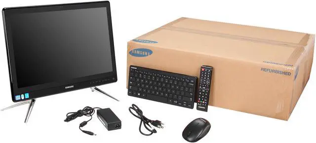 Alt view image 9 of 9 - Samsung All-in-One PC (A Grade Samsung Recertified) Series 5 DP500A2D-A02UB Intel Core i3-3220T 4GB DDR3 500GB HDD 21.5" Touchscreen Windows 8 64-Bit