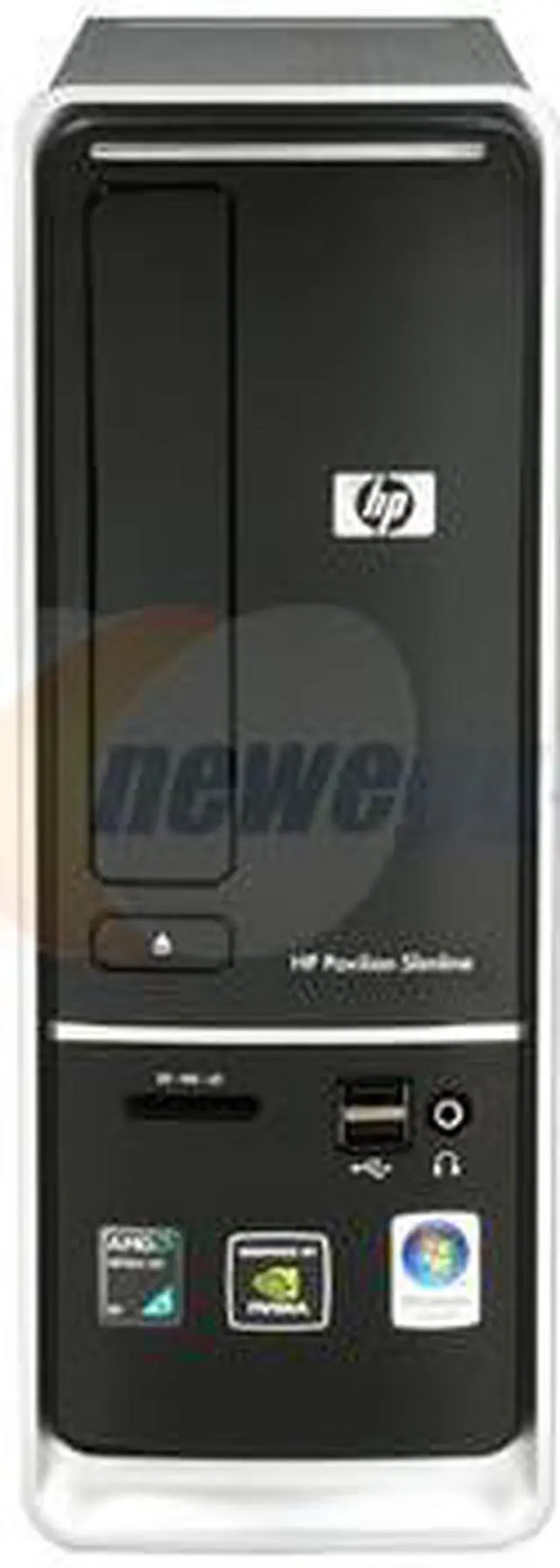 Alt view image 2 of 9 - HP Desktop PC Pavilion Slimline S5120Y (KY818AAR) AMD Athlon X2 7750 4GB DDR2 500GB HDD NVIDIA GeForce 6150 SE Windows Vista Home Premium 64-bit