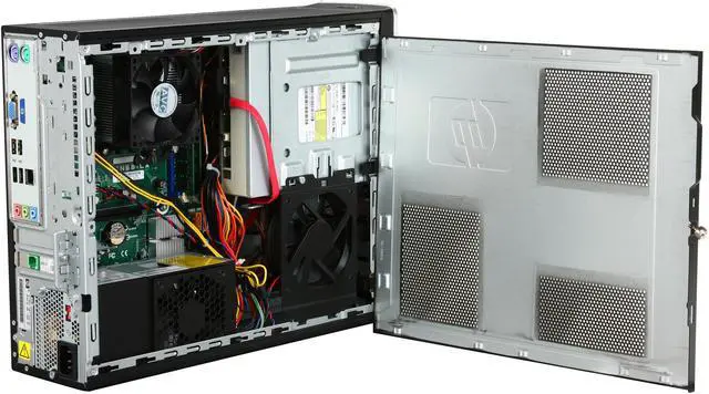 Alt view image 5 of 9 - HP Desktop PC Pavilion Slimline S5120Y (KY818AAR) AMD Athlon X2 7750 4GB DDR2 500GB HDD NVIDIA GeForce 6150 SE Windows Vista Home Premium 64-bit