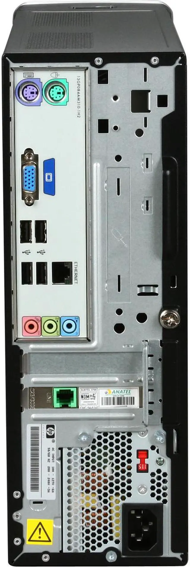 Alt view image 8 of 9 - HP Desktop PC Pavilion Slimline S5120Y (KY818AAR) AMD Athlon X2 7750 4GB DDR2 500GB HDD NVIDIA GeForce 6150 SE Windows Vista Home Premium 64-bit
