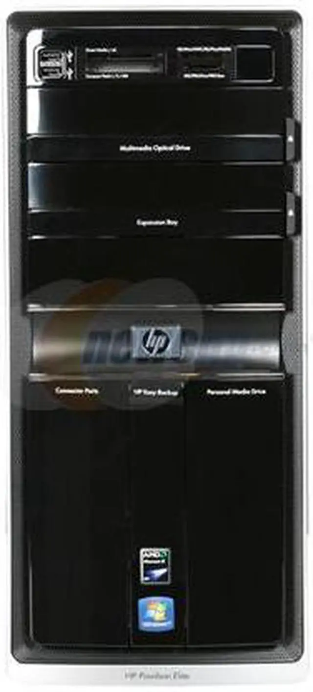 Alt view image 2 of 9 - HP Desktop PC Pavilion Elite E9240F(NY554AA#ABA) AMD Phenom II X4 945 8GB DDR3 1TB HDD ATI Radeon HD 4650 Windows 7 Home Premium 64-bit