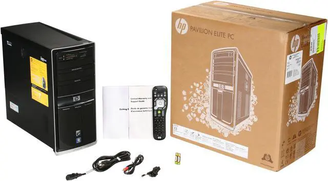 Alt view image 9 of 9 - HP Desktop PC Pavilion Elite E9240F(NY554AA#ABA) AMD Phenom II X4 945 8GB DDR3 1TB HDD ATI Radeon HD 4650 Windows 7 Home Premium 64-bit