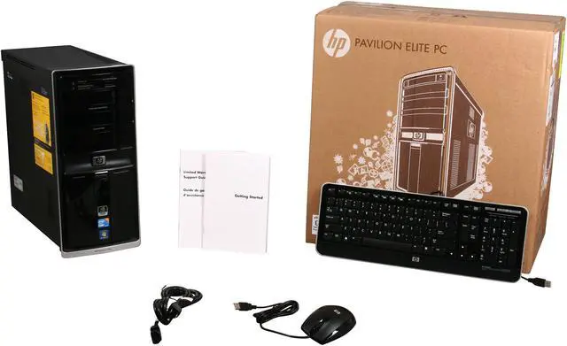 Alt view image 9 of 9 - HP Desktop PC Pavilion Elite E9260F(NY556AA#ABA) Intel Core i5-750 8GB DDR3 1TB HDD NVIDIA GeForce GT 230 Windows 7 Home Premium 64-bit