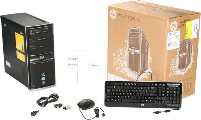 Alt view image 9 of 9 - HP Desktop PC Pavilion Elite E9290F(AU850AA#ABA) Intel Core i7-920 9GB DDR3 1TB HDD NVIDIA GeForce GTX 260 Windows 7 Home Premium 64-bit