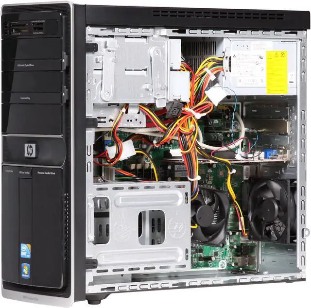 Alt view image 7 of 9 - HP Desktop PC Pavilion Elite E9270F(AU917AA#ABA) Intel Core i7-860 8GB DDR3 1TB HDD ATI Radeon HD 4650 Windows 7 Home Premium 64-bit
