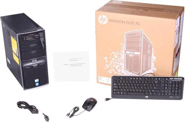 Alt view image 9 of 9 - HP Desktop PC Pavilion Elite E9270F(AU917AA#ABA) Intel Core i7-860 8GB DDR3 1TB HDD ATI Radeon HD 4650 Windows 7 Home Premium 64-bit