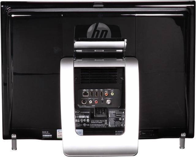 Alt view image 5 of 7 - HP Desktop PC TouchSmart 300-1025 (NY537AA#ABA) AMD Athlon II X2 240e 4GB DDR3 640GB HDD 20.0" Touchscreen Windows 7 Home Premium 64-bit