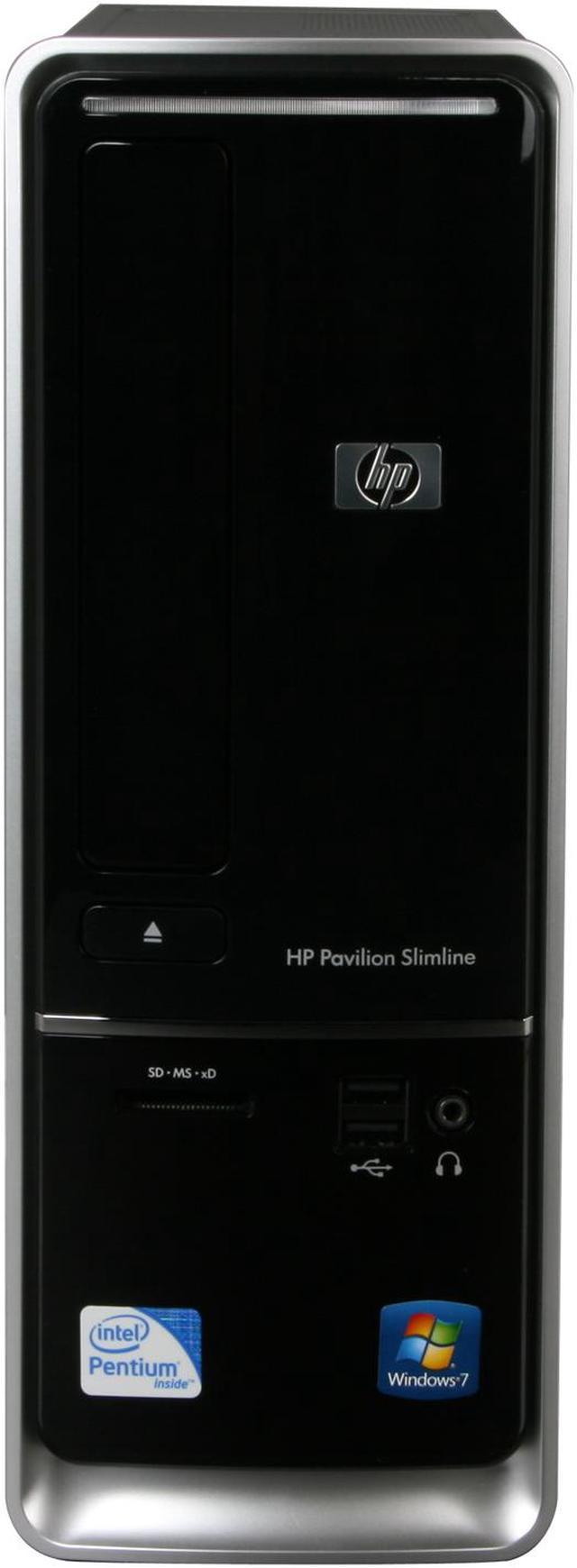 HP Desktop PC Pavilion Slimline S5220F (NY542AA#ABA) Intel Pentium E5300 4GB  DDR2 640GB HDD Windows 7 Home Premium 64-bit - Newegg.com