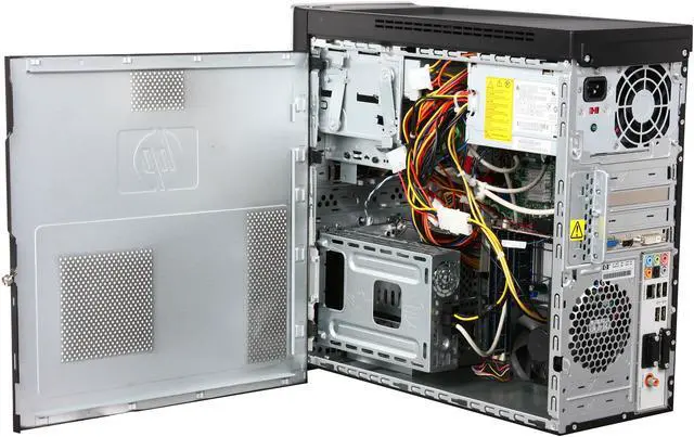 Alt view image 5 of 9 - HP Desktop PC Pavilion Elite E9107C(NP238AAR) Intel Core 2 Quad Q8200 8GB DDR3 750GB HDD ATI Radeon HD 4350 Windows Vista Home Premium 64-bit