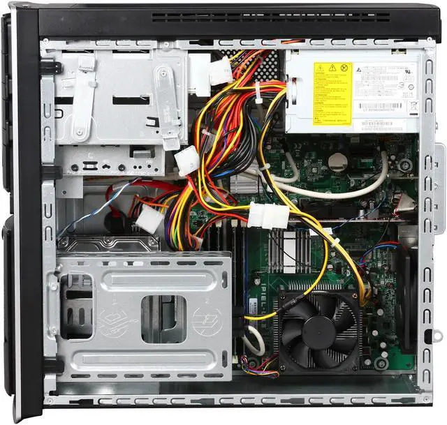 Alt view image 6 of 9 - HP Desktop PC Pavilion Elite E9107C(NP238AAR) Intel Core 2 Quad Q8200 8GB DDR3 750GB HDD ATI Radeon HD 4350 Windows Vista Home Premium 64-bit