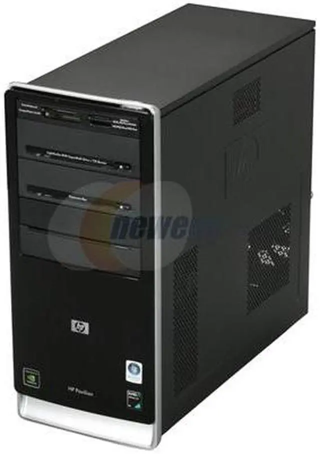 Alt view image 3 of 9 - HP Desktop PC Pavilion A6803W(NC890AAR) AMD Athlon X2 4850e 3GB DDR2 500GB HDD NVIDIA GeForce 6150 SE Windows Vista Home Premium 32-bit
