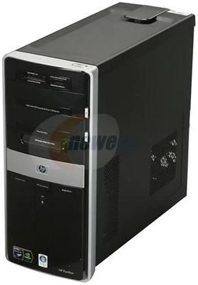 Alt view image 3 of 9 - HP Desktop PC Pavilion M9402F(FQ512AAR#ABA) AMD Phenom X4 9650 7GB DDR2 640GB HDD NVIDIA GeForce 6150 SE Windows Vista Home Premium 64-bit