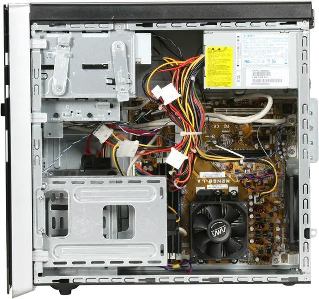 Alt view image 6 of 9 - HP Desktop PC Pavilion M9402F(FQ512AAR#ABA) AMD Phenom X4 9650 7GB DDR2 640GB HDD NVIDIA GeForce 6150 SE Windows Vista Home Premium 64-bit