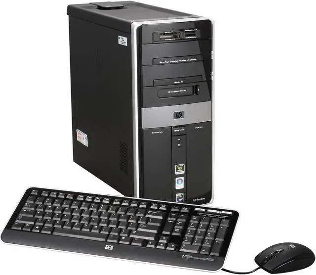 Main image of HP Desktop PC Pavilion Elite M9660F(NP102AAR#ABA) AMD Phenom II X4 940 8GB DDR2 750GB HDD NVIDIA GeForce 9800 GT Windows Vista Home Premium 64-bit