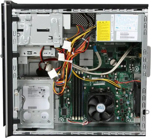 Alt view image 6 of 10 - HP Desktop PC Pavilion P6130Y(NY464AAR#ABA) AMD Phenom X4 9750 8GB DDR2 750GB HDD NVIDIA GeForce 9100 Windows Vista Home Premium 64-bit