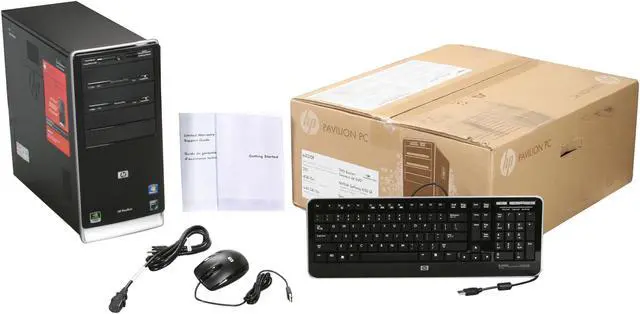 Alt view image 9 of 9 - HP Desktop PC Pavilion A4310F(AY014AA#ABA) AMD Athlon II X2 250 4GB DDR3 640GB HDD NVIDIA GeForce 6150 SE Windows 7 Home Premium 64-bit