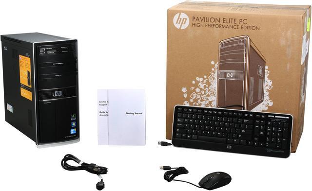 Alt view image 9 of 9 - HP Desktop PC Pavilion Elite HPE-150F(AY603AA#ABA) Intel Core i7-860 8GB DDR3 1TB HDD NVIDIA GeForce GT 230 Windows 7 Home Premium 64-bit