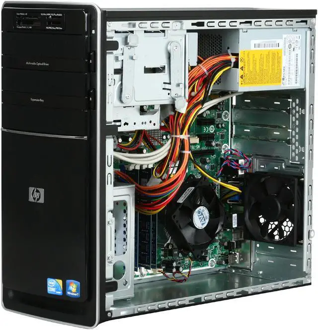 Alt view image 7 of 9 - HP Desktop PC Pavilion P6330F(AY022AA#ABA) Intel Core i3-530 6GB DDR3 1TB HDD Intel HD Graphics Windows 7 Home Premium 64-bit