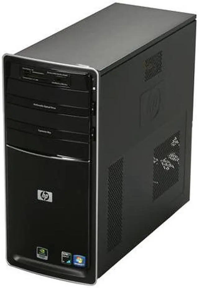 Alt view image 3 of 9 - HP Desktop PC Pavilion P6310F(AY018AA#ABA) AMD Athlon II X4 630 6GB DDR3 1TB HDD NVIDIA GeForce 9100 Windows 7 Home Premium 64-bit