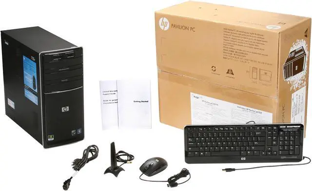 Alt view image 9 of 9 - HP Desktop PC Pavilion P6320F(AY020AA#ABA) AMD Phenom II X4 820 8GB DDR3 1TB HDD NVIDIA GeForce 9100 Windows 7 Home Premium 64-bit