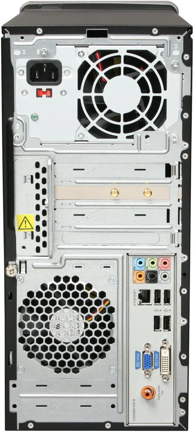 Alt view image 9 of 10 - HP Desktop PC Pavilion P6340F(VT527AA#ABA) Intel Core 2 Quad Q8400 8GB DDR3 1TB HDD Intel GMA X4500 Windows 7 Home Premium 64-bit