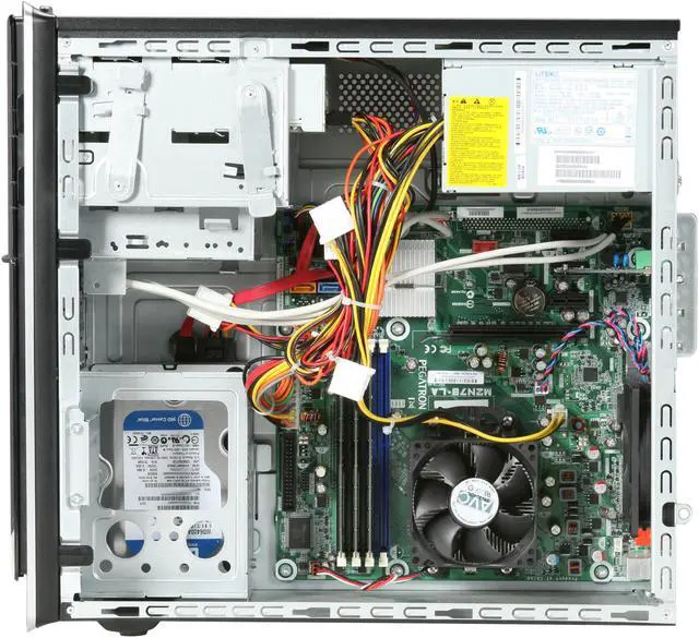 Alt view image 6 of 9 - HP Desktop PC Pavilion P6210Y(NY545AAR) AMD Athlon II X4 620 6GB DDR2 640GB HDD NVIDIA GeForce 9100 Windows 7 Home Premium 64-bit