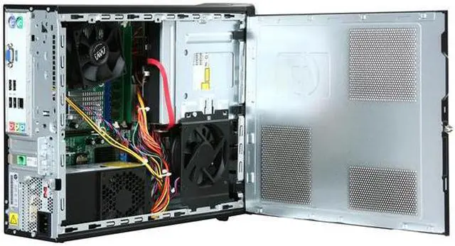 Alt view image 6 of 12 - HP Desktop PC Pavilion Slimline S5212Y(VT493AAR#ABA) Intel Pentium E5200 3GB DDR2 320GB HDD Intel GMA 3100 Windows 7 Home Premium 64-bit