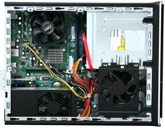 Alt view image 7 of 12 - HP Desktop PC Pavilion Slimline S5212Y(VT493AAR#ABA) Intel Pentium E5200 3GB DDR2 320GB HDD Intel GMA 3100 Windows 7 Home Premium 64-bit