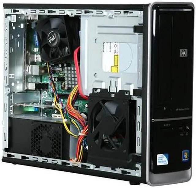 Alt view image 8 of 12 - HP Desktop PC Pavilion Slimline S5212Y(VT493AAR#ABA) Intel Pentium E5200 3GB DDR2 320GB HDD Intel GMA 3100 Windows 7 Home Premium 64-bit