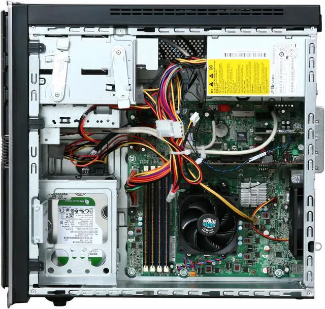 Alt view image 6 of 10 - HP Desktop PC Pavilion Elite HPE-210F AMD Phenom II X4 945 8GB DDR3 1TB HDD ATI Radeon HD 5450 Windows 7 Home Premium 64-bit
