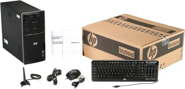 Alt view image 9 of 9 - HP Desktop PC Pavilion P6230Y(NY549AAR) AMD Phenom II X4 810 8GB DDR3 750GB HDD ATI Radeon HD 4200 Windows 7 Home Premium 64-bit