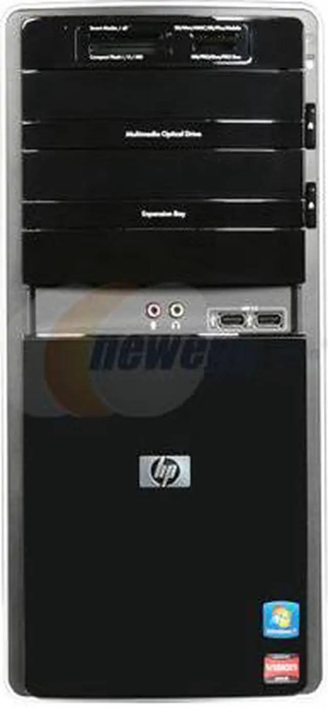 Alt view image 2 of 9 - HP Desktop PC Pavilion P6510 AMD Athlon II X4 630 4GB 750GB HDD Windows 7 Home Premium 64-bit