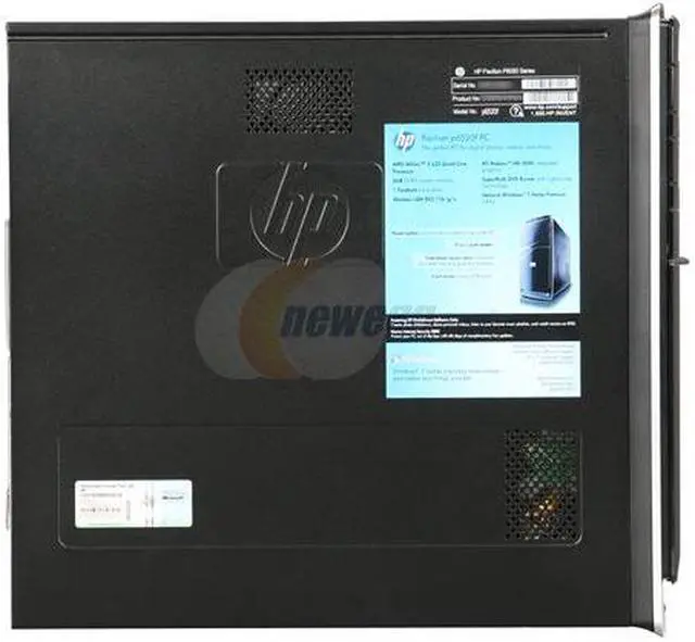 Alt view image 4 of 9 - HP Desktop PC Pavilion P6520F AMD Athlon II X4 635 6GB DDR3 1TB HDD ATI Radeon HD 4200 Windows 7 Home Premium 64-bit